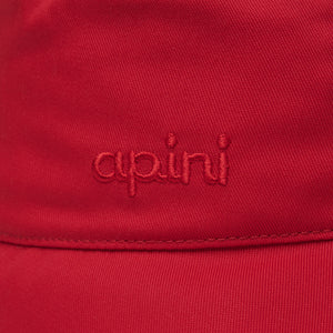 Red Kid's bucket hat (Rubis)