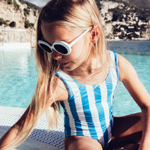 Blue and White Striped swimsuit (Rayures d'azur)